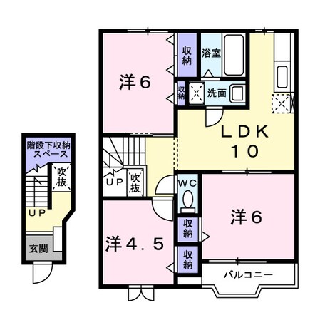 フェルマータⅡの物件間取画像